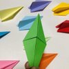 100Pcs Premade Rainbow Origami Paper Airplane Folded Origami Planes for Kids Party Supplies Plane Theme Birthday Baby Shower Party Table Centerpiece Children’s Day Decorations