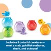 Learning Resources Peekaboo Fishbowl Friends, 10 Pieces, Ages 18 Months+, Learning Toys, Baby Toys, Educational Toys,Fish Toys,Animal Toys,Bath Toys