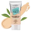 LAMEL OhMy Clear Face Full Coverage Foundation - Acne Coverage - Salicylic Acid & Tea Tree Extract - Dewy & Flawless Finish - Sensitive Skin Care - Organic & Oil-Free - 401, 1.35 fl.oz