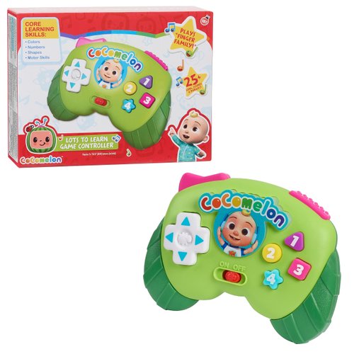 CoComelon Lots to Learn Game Controller, Preschool Learning and Education, Kids Toys for Ages 18 Month by Just Play
