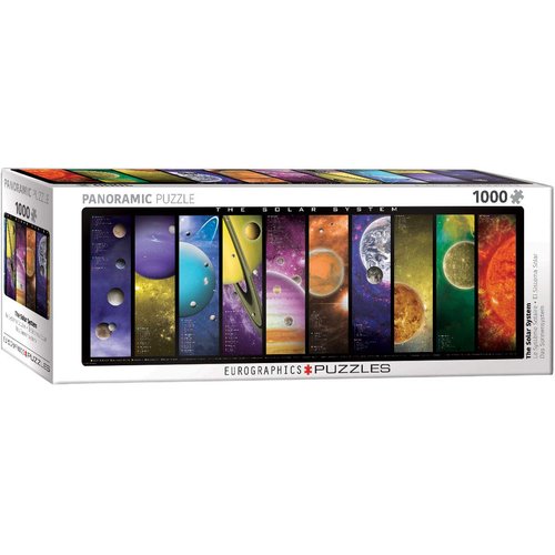 EuroGraphics The Solar System Panoramic 1000-Piece Puzzle