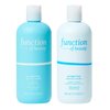 Function of Beauty Customizable Shampoo & Conditioner for Straight Hair, 11 oz Each - Sulfate-Free, Formulated with Coconut Water and Avocado Oil to Hydrate and Seal in Moisture