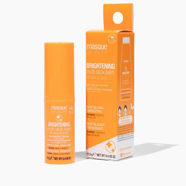 Masque BAR Vitamin C Multi Balm Stick - Nourishing Hydration with Shea Butter, Sunflower Seed Oil & Almond Oil - All-in-One Beauty Stick for Glowing Skin, Wrinkle Repair- Korean Beauty Stick