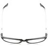Foster Grant Kyra Reading Glasses, Black/Transparent, 59 mm