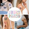 20 Sheets/198pcs Butterfly Temporary Tattoos, Butterfly Face Stickers Waterproof Body Art Fairy Butterfly Tattoos for Women Girls Eyes Face Makeup Decoration Party Favors