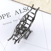 Spider Web Hair Clips Black Metal Halloween Hair Accessories for Women Girls Playful Hollow Out Spider Web Hair Claw Clips Hairpins Strong Hold Nonslip Hair Clip for Day of the Dead Decoration 1 Pcs