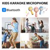 Vamosoun Kids Karaoke Machine,Children’s Karaoke Microphone, Birthday Gifts,Music Toys for Toddlers,Handheld Wireless Microphone,Kids Portable Bluetooth Speaker
