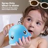 Lalalark Baby Bath Toy Whale Sprinkler, Color-Changing Light-Up Water Toy, 4 Modes, IPX7 Waterproof, 120 Min Fun with 3 AAA Batteries, Vibrant Lights, Gift for Babies & Toddlers 6M+