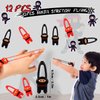 Lorfancy 72 Pcs Ninja Party Favors Supplies Kids Ninja Toys Headbands Slap Bracelets Stickers Keychains Accessories Boys Ninja Samurai Birthday Party Decorations Goodie Bag Fillers Gifts