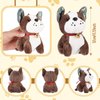 Aoriher 18 Pcs Valentines Day Gifts Mini Plush Dogs Bulk Puppy Stuffed Animals Small Stuffed Dogs Cute Assorted Soft Plush Dogs Puppies Toys Doll for Puppy Birthday Party Favors(Novelty Dog)