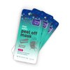 Clean & Clear Deep Action Cleansing & Exfoliating Peel Off Face Mask with Activated Charcoal Oil-Free, 1 Single Use Mask