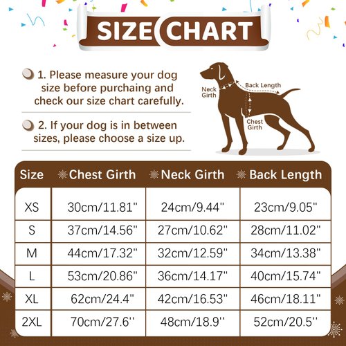 Kuoser Small Dog Sweater, Dog Sweaters for Small Dogs, Winter Dog Clothes for Small Dogs Boy Girl, Christmas Thanksgiving Dog Knitswear Puppy Sweater for Yorkie, Bichon Frise, Shih Tzu