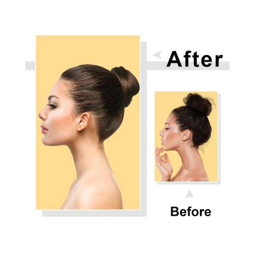 Slick Back Hair Brush, Hair Wax Stick 4Packs - Taming Flyaways & Edge Control - Hair Styling Products Accessories Stuff for Teenl Girl, Women & Kids