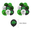127 Pcs Alien Theme Birthday Party Supplies Include Alien Banner Balloons, Cake Topper, Cupcake Toppers, Stickers for Kids UFO Alien Birthday Party Decorations