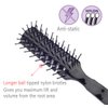 PERFEHAIR Vented Hair Brush-Pack of 2, Professional Vent Hairbrush for Blow Dry Styling Women & Men's Long Short, Thin, Fine, Thick, Dry or Wet Hair, Static Free & Heat Resistant