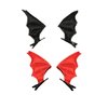 Halloween Bat Wing Clip Halloween Devil Wing Hair Clips Halloween Black Bat Wing Pin BHWH14 (Set-A)