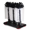 Glass Washer Brush Cleaner - 3 Brushes per Base