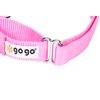GOGO Pet Products 3/8-Inch Martingale Dog Collar, X-Small, Pink