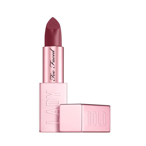 Too Faced Lady Bold Cream Lipstick | Lightweight, Vegan + Cruelty Free, 0.17 oz., Committed