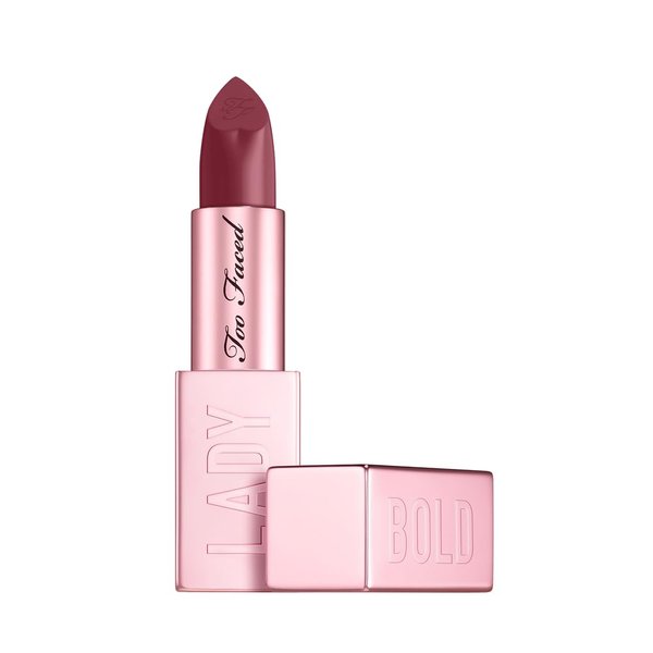 Too Faced Lady Bold Cream Lipstick | Lightweight, Vegan + Cruelty Free, 0.17 oz., Committed