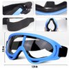 POKONBOY 4 Pack Protective Goggles Safety Glasses Eyewear Compatible with Nerf Guns for Kids Teens Game Battle (4 Colors)