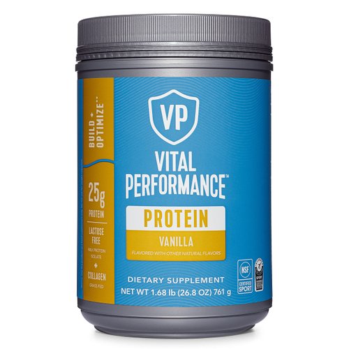 Vital Proteins Collagen Peptides Powder - Vanilla, Protein Powder Blend, Lactose-Free, Made Without Gluten, 1.68lb