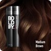 ﻿BOLDIFY Hair Fibers for Thinning Hair (MEDIUM BROWN) Undetectable & Natural - 28g Bottle - Hair Powder - Completely Conceals Hair Loss in 15 Sec - Hair Thickener & Topper for Fine Hair for Women & Men