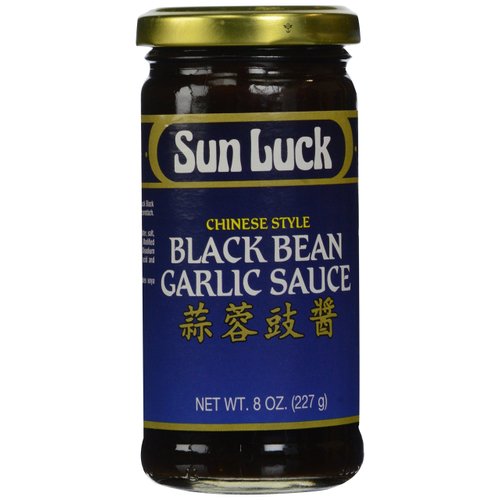 Sun Luck Black Bean Garlic Sauce, 8 oz