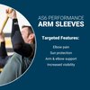 OS1st Compression Arm Sleeves for Muscle Fatigue, Recovery, and Improving Circulation