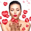 36 Pcs 2.76'' Jesus Loves You Heart Stress Balls Red Heart Shaped Squeeze Ball Stress Relief Balls Easter Relieve for Adults Party Favors Reward(Jesus, Red)