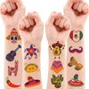 Generic Cinco De Mayo Temporary Tattoos Fiesta Tattoos for Kids Cinco De Mayo Party Decorations Taco Mexican Tattoos Stickers for Fiesta Party Supplies Favors, Red