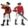 Safari Ltd. Revolutionary War British Army Designer TOOB - Set of 6 Detailed Miniature Figures Including General Cornwallis - Educational Toy Figurines for Boys, Girls & Kids Ages 3+