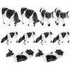 Toyvian Dairy Cow Kids Toys Plants Decor 20 PCS Mini Cattle Plastic Cow Figurines Farm Animal Figurines Collectibles Farmyard Animal Figures Mini Cow Figurines Plastic Cow Kids Toys Plants Decor