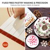 26x16 Inch Extra Thick Silicone Baking Mat with Measurements, Non-slip and Reusable - For Cookies, Bread, Pastry