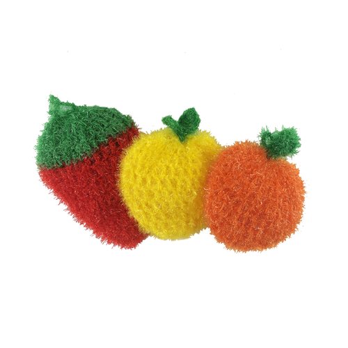 Say & Sincere Multi-Use Non-scratch Scrubber Dish Sponge, 3 Pieces