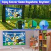 Helsort Soccer Gifts for Boys and Girls, Indoor Soccer Ball Game for Kids, Backyard Toss Soccer Goal Target with 2 Balls, Sport Toys Christmas Birthday Gifts for 3-5 6-8 8-12 Years Old Kids