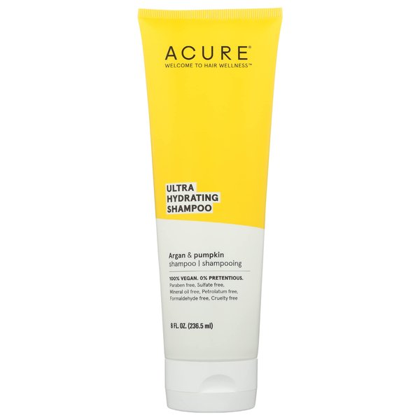 Acure Ultra Hydrating Shampoo, Paraben Free, Vegan, 8 Fluid Ounce (Pack of 1)