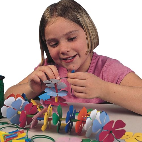 S&S Worldwide Aloha Leis Craft Kit (Pack of 24)