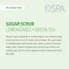 BCL SPA Sugar Scrub Lemongrass + Green Tea, 16 oz