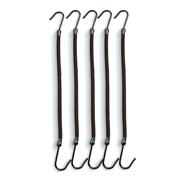 5 Pcs Black Ponytail Hooks Bungee Small Rubber Bands Hair Ties Accessories Elastic Holder Blonde Beige Styling Headbands Tools Claw Thick Hair Clips for Girl