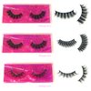 U-Hotmi Natural Look Fluffy Eye Lashes, Faux 3D Mink Lashes 10 Styles Eyelashes Wholesale(30 Pairs)
