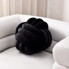 ZAKUN Knot Pillow Ball, Soft Round Throw Pillow Cushion Home Decorative Ball Pillows, Handmade Plush Throw Knotted Pillow for Home Décor Children Play Knot Ball