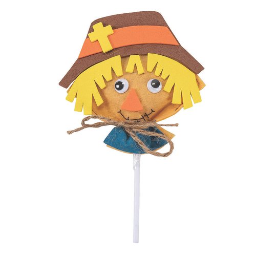 Scarecrow Sucker Craft Kit - Crafts for Kids and Fun Home Activities