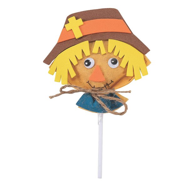 Scarecrow Sucker Craft Kit - Crafts for Kids and Fun Home Activities
