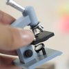 Blue Miniature Microscope, Plastic Dollhouse Mini Laboratory Tool for Dollhouse Science STEM Scene, Experiment Scene Doll House Kit for 1:12 Scale Dollhouse Blue 1 Pack Dollhouse Accessories