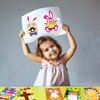 65Sheets Easter Stickers Crafts for Kids - Make-a-Bunny/Egg/Gnome/Sheep Games, Basket Stuffers Gifts Activities Party Favors Supplies (Small Size)