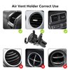 LEWOTE Universal Car Phone Mount[Dashboard/Windshield/Air Vent Cell Phone Holder 3in1][Strong Suction Cup][Gift 2Pcs Collapsible Grip]