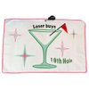 Giggle Golf 19th Hole Magnetic Golf Towel | Mircofiber Material with Waffle Pattern