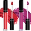 blackangel Super Stay Matte Liquid Lipstick, Red Wine+Red Purple Color, Longwear and Waterproof, Highly Pigmented Lipstick for Women (#921+ #648)