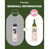JENNYHOUSE Intensive Protein Ampoule - Deep Conditioning Treatment for Damaged Hair - Protein Hair Serum with Keratin & Wheat Extracts for Repair of Damaged Hair - Sandalwood & Rose Scent, 3.38 fl.oz.
